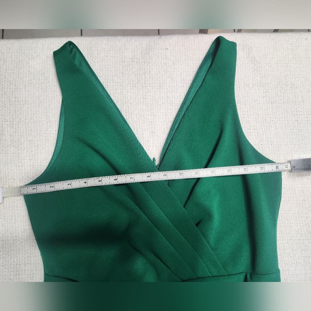 Guess Asymmetrical Green Dress Size 8 - Picture 9 of 14